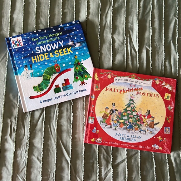 Hungry Caterpillar's Snowy Hide & Seek + The Jolly Christmas Postman - Picture 1 of 3
